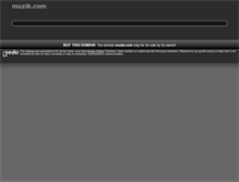 Tablet Screenshot of muzik.com